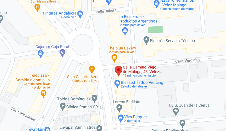 Mapa de ubicación de Tienda de Golosinas Heidi